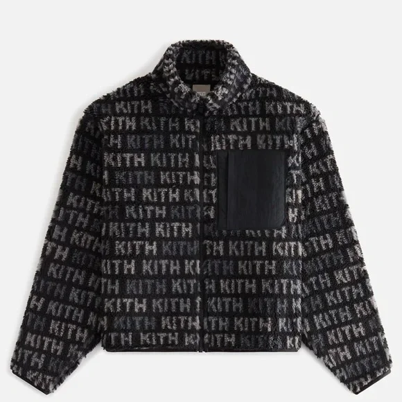 Kith | Jackets & Coats | Kith Women Waverly Multi Monogram Fleece 
